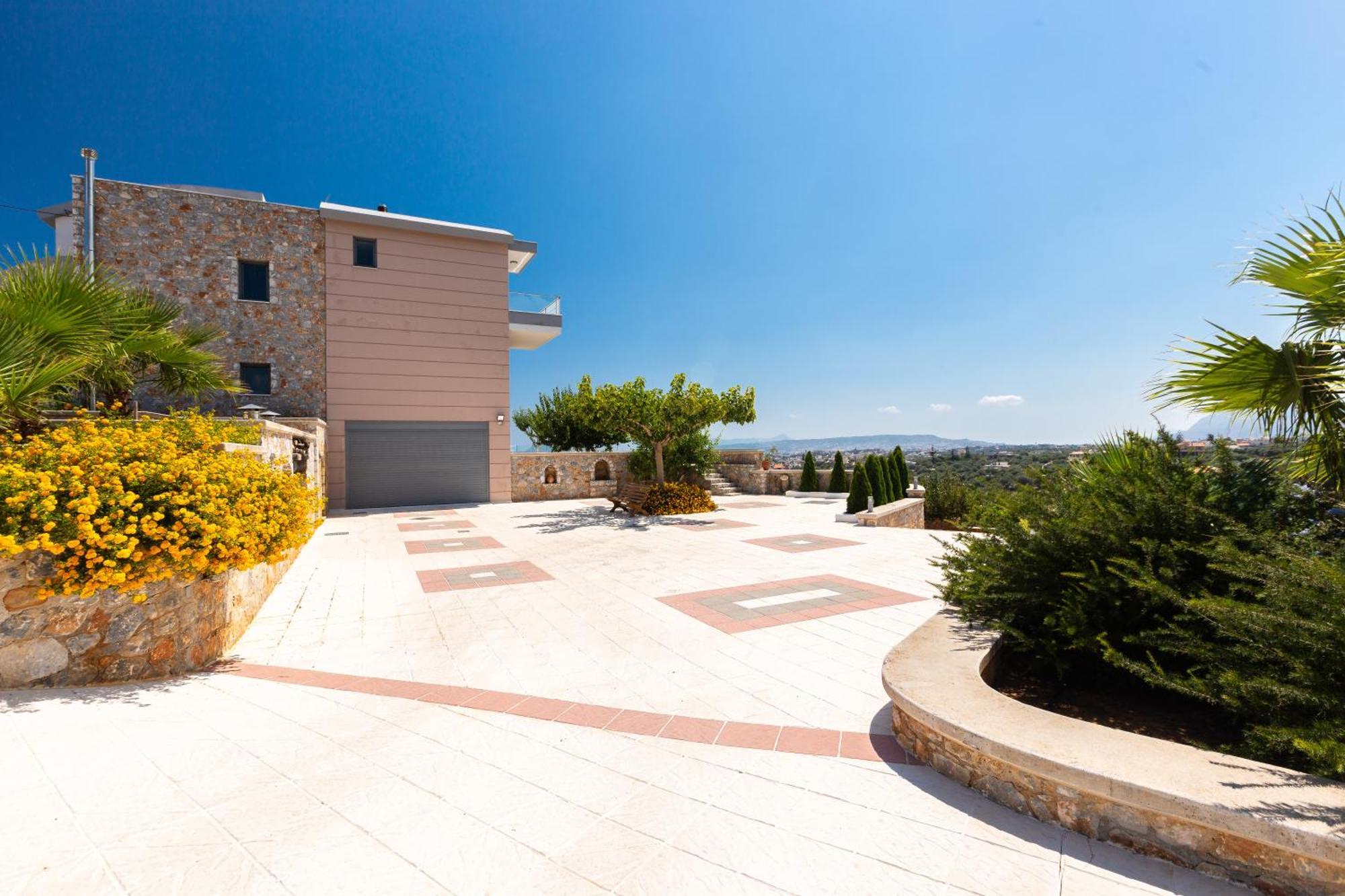 Elysium Seaview Oasis Villa Kato Galatas Exteriör bild
