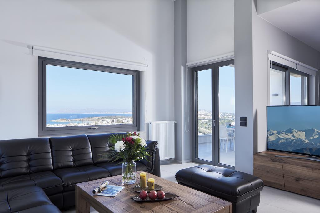 Elysium Seaview Oasis Villa Kato Galatas Exteriör bild