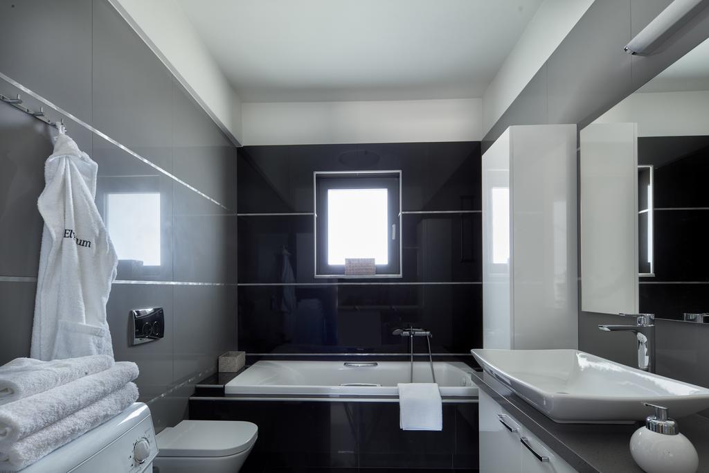 Elysium Seaview Oasis Villa Kato Galatas Exteriör bild